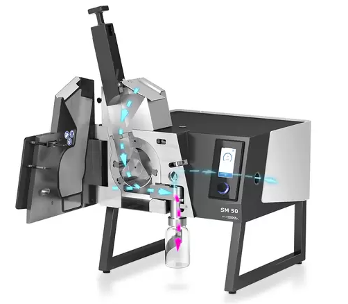 GWB Retsch SM300 leikkuumylly cutting mill virta