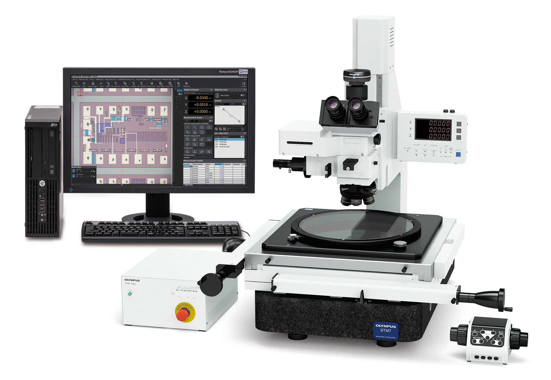 GWB STM7 Mittaus ja puhtausmikroskoooppi