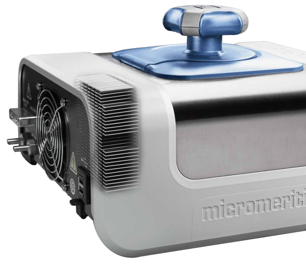 GWB AccuPyc widest temperature