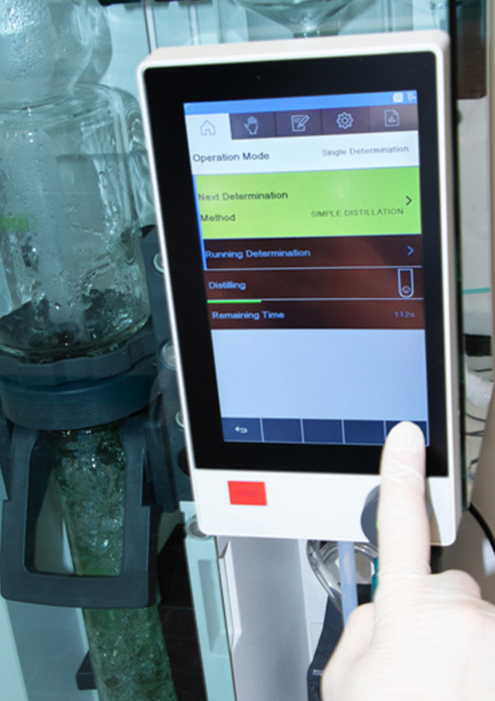 GWB buchi control panel